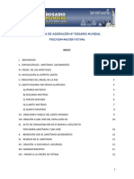 ESQUEMA DE ADORACIÓN - 6°to. ROSARIO MUNDIAL FINAL