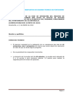 Publicacion de Las Respuestas Al Examen Tipo Test Del Proceso Mediante Concurso Oposicion Libre de 1 Plaza de Oficial Oficios Fontanero