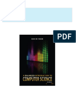 Complete Answer Guide For Solution Manual For Balanced Introduction To Computer Science, A, 3/E 3rd Edition: 0132166755