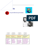 HISTORIA 4° AÑO-Las Presidencias Peronistas