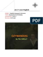 Ozymandias Poem Only