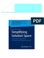 Full Simplifying Solution Space Enabling Non Expert Users To Innovate and Design With Toolkits 1st Edition Hari Suman Naik (Auth.) PDF All Chapters