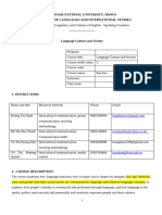 Language Culture and Society Course Outline Updated 2024