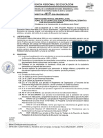 Gerencia Regional DE Educacion: Direccion: Calle Ronda La Recoleta S/N Arequipa-Arequipa Peru (054) 252391 - 270972