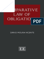 Comparative Law of Obligations (Dário M. Vicente) EE 2021