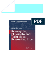 Full Download Reimagining Philosophy and Technology Reinventing Ihde Glen Miller PDF