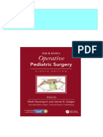 Get Rob & Smith's Operative Pediatric Surgery 8th Edition Mark Davenport PDF Ebook With Full Chapters Now