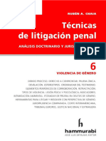 TECNICAS DE LITIGACION PENAL 6 - Ruben A. Chaia