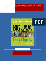 Immediate Download Test Bank For Big Java: Early Objects 5th Edition All Chapters