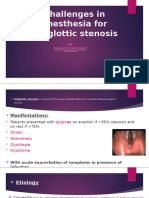 Sub Glottic