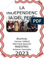 La Independencia Del Perú (Yarissa)