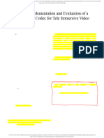 2016 - TCSVT - Design Implementation and Evaluation of A Point Cloud Codec For Tele-Immersive Video