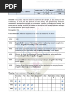 CST466 Datamining Syllabus