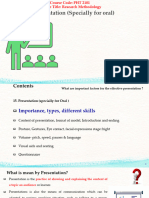 Presentation (Specially For Oral) - MBG