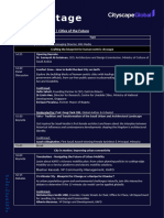 V5 - Cityscape Global - Design&Architecture Agenda