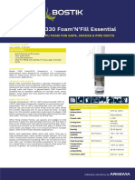 TDS Bostik P330 Foam'n'fill Essential