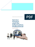 Complete Service Science and The Information Professional 1st Edition Grandbois PDF For All Chapters