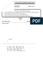 Assignment - 5aa4bb56 d506 4237 A135 E12a046d27e2sahodaya Preboard Xii 23 24 Physics QP Set 2