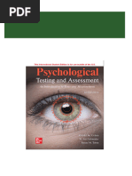 Psychological Testing and Assessment: An Introduction To Tests and Measurement 10Th Edition Ronald Jay Cohen - Ebook PDF