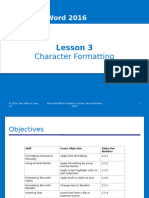 Word2016 Lesson03