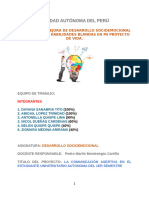 PROYECTO DESARROLLO SOCIOEMOCINAL (Mejorado)