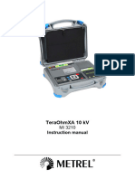 Metrel MI 3210 User Manual