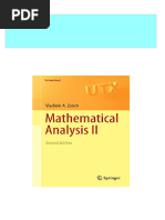 (FREE PDF Sample) Mathematical Analysis II 2nd Edition Vladimir A. Zorich Ebooks