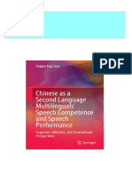 Full Download Chinese As A Second Language Multilinguals Speech Competence and Speech Performance Cognitive Affective and Sociocultural Perspectives Peijian Paul Sun PDF