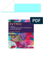 Get INTRO A Guide To Communication Sciences and Disorders 4th Edition Michael P. Robb Free All Chapters