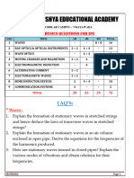 SR Mains & Neet - Mid Term-2 - Phy Q'S