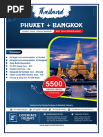 Phuket - Bangkok 31ST March 2023 Package