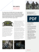 L3harris An PRC 160v Wideband HF VHF Tactical Radio Datasheet Cs Tcom