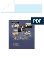 Public Relations The Profession and The Practice 4th Edition Lattimore Test Bank PDF Download Full Book With All Chapters