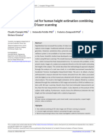 Journal of Forensic Sciences - 2023 - Ciampini - An Innovative Method For Human Height Estimation Combining Video Images