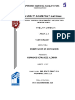 Representacion en Edificacion - Tarea 3.1 Cuestionario