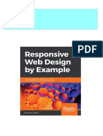 Responsive Web Design by Example Embrace Responsive Design With Html5 Css3 Javascript Jquery and Bootstrap 4 Hussain