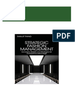 Get (Ebook PDF) Strategic Fashion Management: Concepts, Models and Strategies For Competitive Advantage Free All Chapters