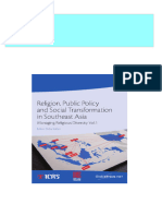 Religion Public Policy and Social Transformation in Southeast Asia Managing Religious Diversity 1st Edition Dicky Sofjan (Ed.)