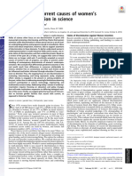 Williams Ceci 2011 Understanding Current Causes of Women S Underrepresentation in Science