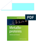 Immediate Download Metalloproteins: Methods and Protocols Yilin Hu Ebooks 2024