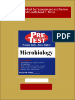 Microbiology PreTest Self Assessment and Review 10th Edition Richard C. Tilton Download PDF