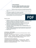 Écrire Une Lettre Au Courrier Des Lecteurs