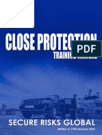 Close Protection Training Manual