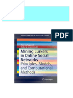 Full Download Mining Lurkers in Online Social Networks Principles Models and Computational Methods Andrea Tagarelli PDF