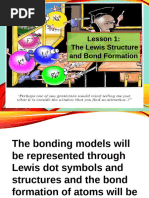 Q2 - Lesson 3 - LEWIS STRUCRURES and BOND FORMATION