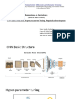 CNN Basic Structure, Hyper-Parameter Tuning, Regularization-Dropouts