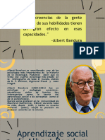 Aprendizaje Social de Albert Bandura