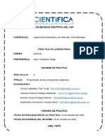 Informe Numero 9 Quimica