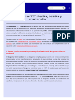 Diagramas TTT - Perlita, Bainita y Martensita COPIAR