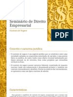 Slides - Direito Empresarial 2 (Seminário - 2º AVD)